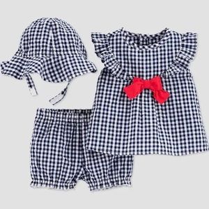 Carter’s Gingham 3 piece set